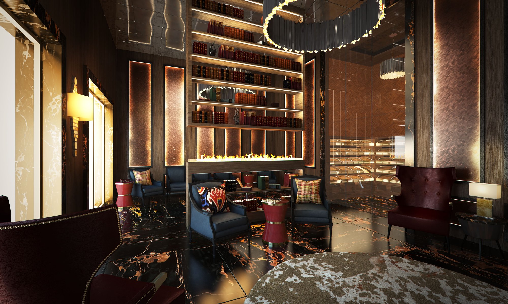 Cigar Room Russian Hotel