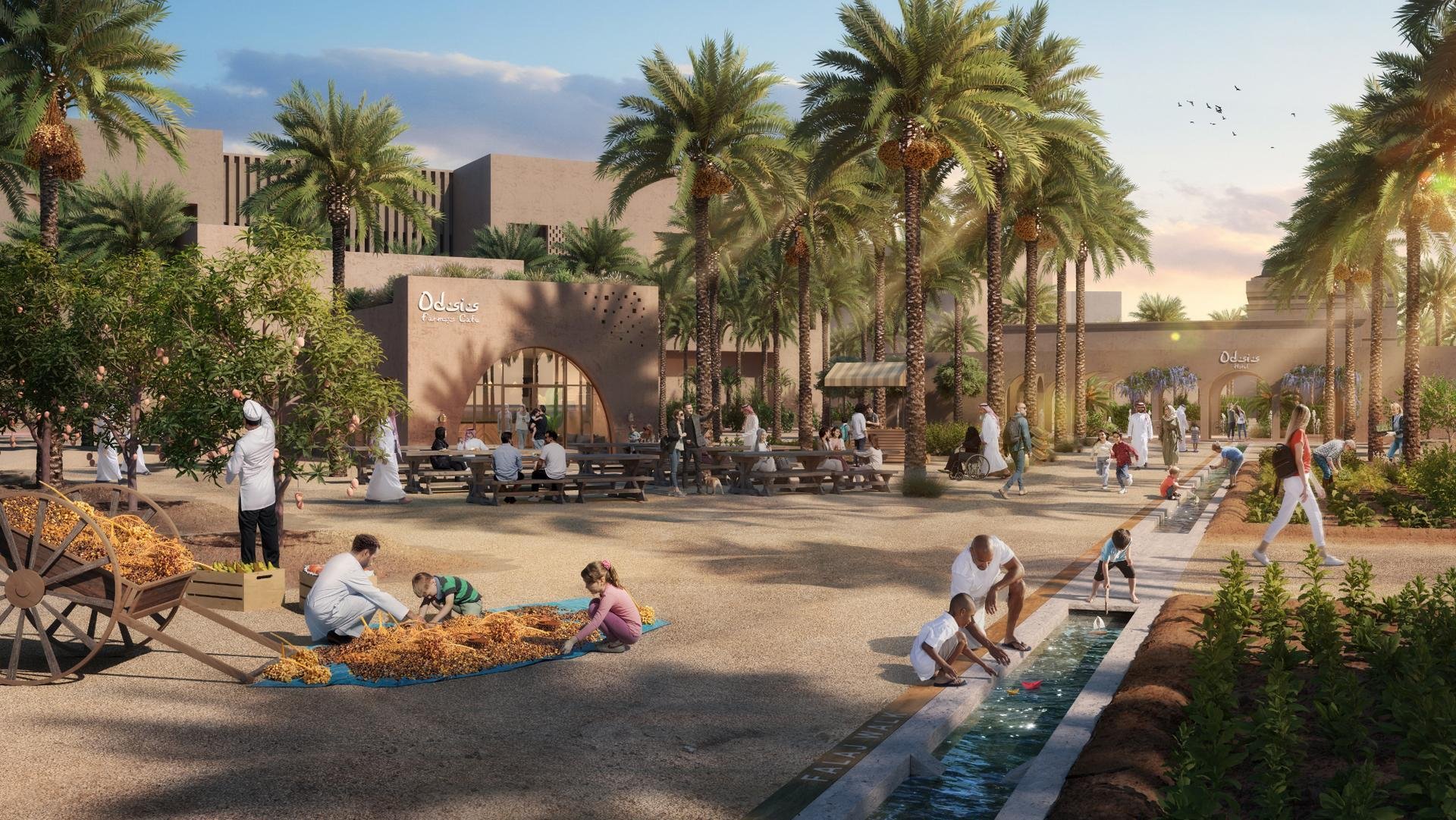 The Hili Oasis Urban Masterplan, Al Ain